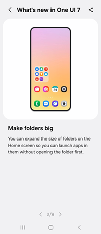 Samsung Galaxy OS 15 Home Screen screenshot