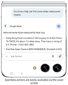 Samsung Galaxy Android OS 16 Gemini screenshot