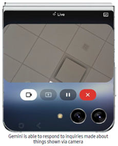 Samsung Galaxy Android OS 16 Gemini screenshot